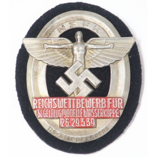 RD4794.)1939 NSFK FLYING COMPETITION BADGE