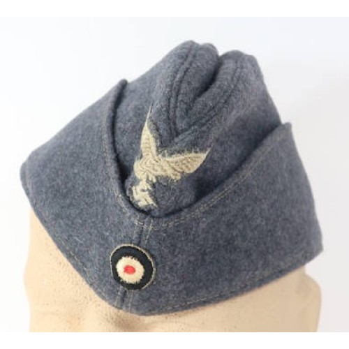 G4707.)LUFTWAFFE ENLISTED RANKS OVERSEAS CAP