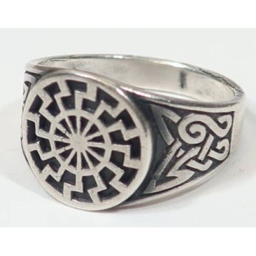 OC4906.)3rd REICH GERMAN RUNIC SILVER RING