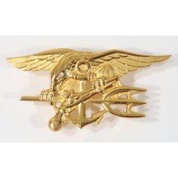 US4900.)VIETNAM WAR US NAVY SEAL'S BADGE