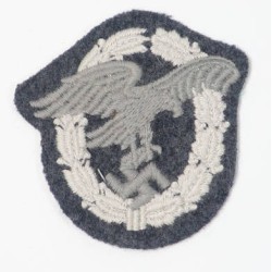 RD4942.)LW OBSEVER BADGE IN CLOTH EMBROIDERY