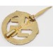 RD4944.)NSKK MOTOR SPORTS BADGE IN GOLD