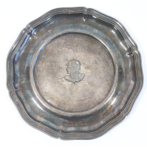 RD4963.)3rd RCH COMMEMORATIVE SILVER PLATE