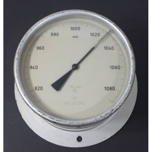 G4966.)KRIEGSMARINE SHIPBOARD BAROMETER