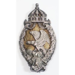 OC4894.)WWI IMPERIAL BULGARIAN OBSERVER'S BADGE