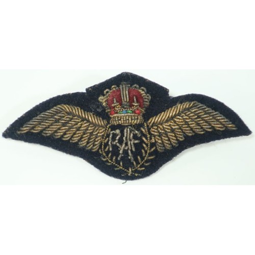 OC3587.)BRITISH ROYAL AIR FORCE PILOT'S WING