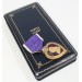 US4395.)WWII PURPLE HEART MEDAL, SERIAL NUMBERED 