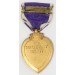 US4395.)WWII PURPLE HEART MEDAL, SERIAL NUMBERED 