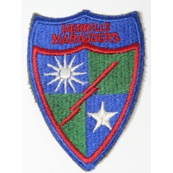 US4534.)WWII ERA MERRILL'S MARAUDERS SLEEVE PATCH