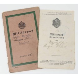 G4498.)TWO (2) IMPERIAL PRUSSIAN WWI AVIATION ID BOOKS