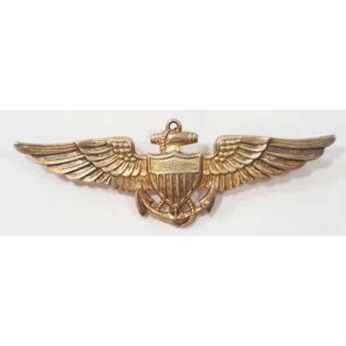 US4543.)WWII USN PILOT'S WING