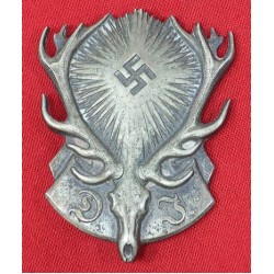 G257.)3rd RCH NATIONAL HUNTING LEAGUE BADGE