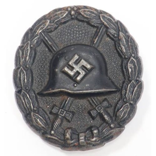 G260.)1936 SPANISH WOUND BADGE IN BLACK