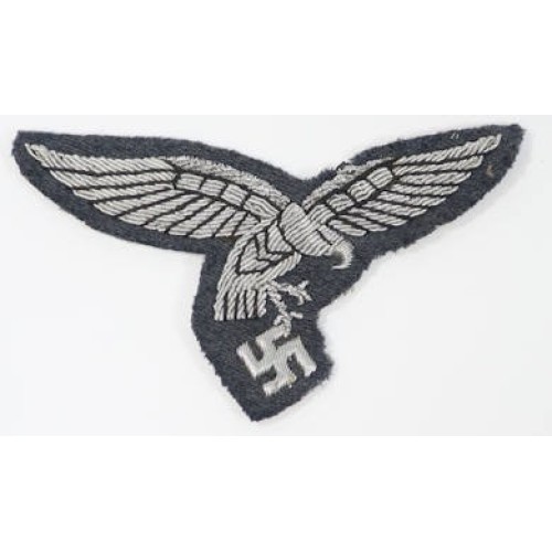 G265.)LUFTWAFFE OFFICER'S BULLION WIRE BREAST EAGLE