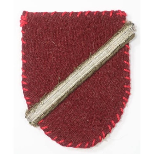 RD201.)WAFFEN-SS LATVIAN VOLUNTEER'S SLEEVE SHIELD